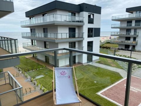 Apartament Szafirowy Gardenia Dziwnow Z Widokiem Na Morze Exterior photo