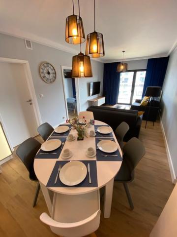 Apartament Szafirowy Gardenia Dziwnow Z Widokiem Na Morze Exterior photo